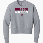 RANGER HIGH SCHOOL BULLDOGS Next Level Apparel Women's Heavyweight Sweatshirt Front Thumbnail