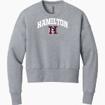 Hamilton Huskies Next Level Apparel Women's Heavyweight Sweatshirt Front Thumbnail