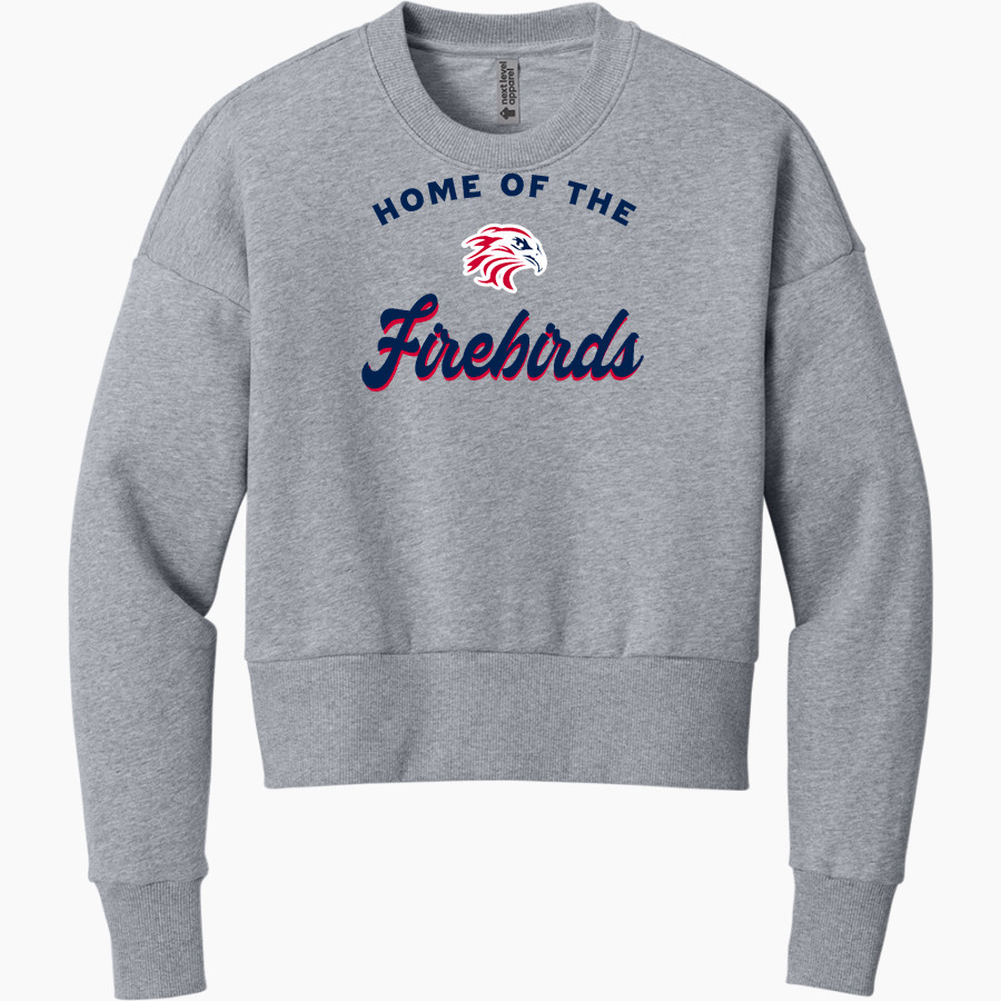 Firebirds Fastpitch The Official Online Store Next Level Apparel Women's Heavyweight Sweatshirt