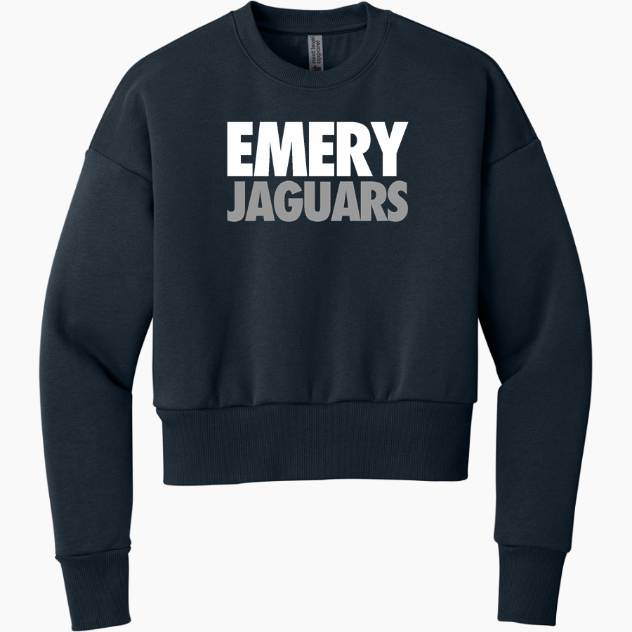 Emery Jaguars Next Level Apparel Women's Heavyweight Sweatshirt