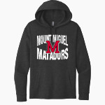 Mount Miguel Matadors Next Level Apparel Unisex Malibu Pullover Hoodie Front Thumbnail