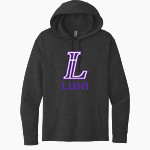 LUHI Lions <span class="pdp-name-mascot">Lutheran Lions</span> Next Level Apparel Unisex Malibu Pullover Hoodie Front Thumbnail