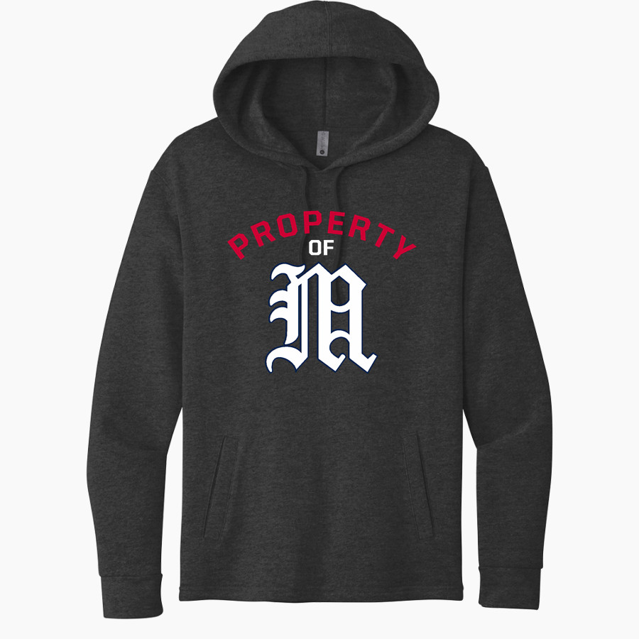 M.A.D Mavericks OFFICIAL ONLINE STORE <span class="pdp-name-mascot">Crieve Hall Youth Athletic Association Mad Mavericks</span> Next Level Apparel Unisex Malibu Pullover Hoodie