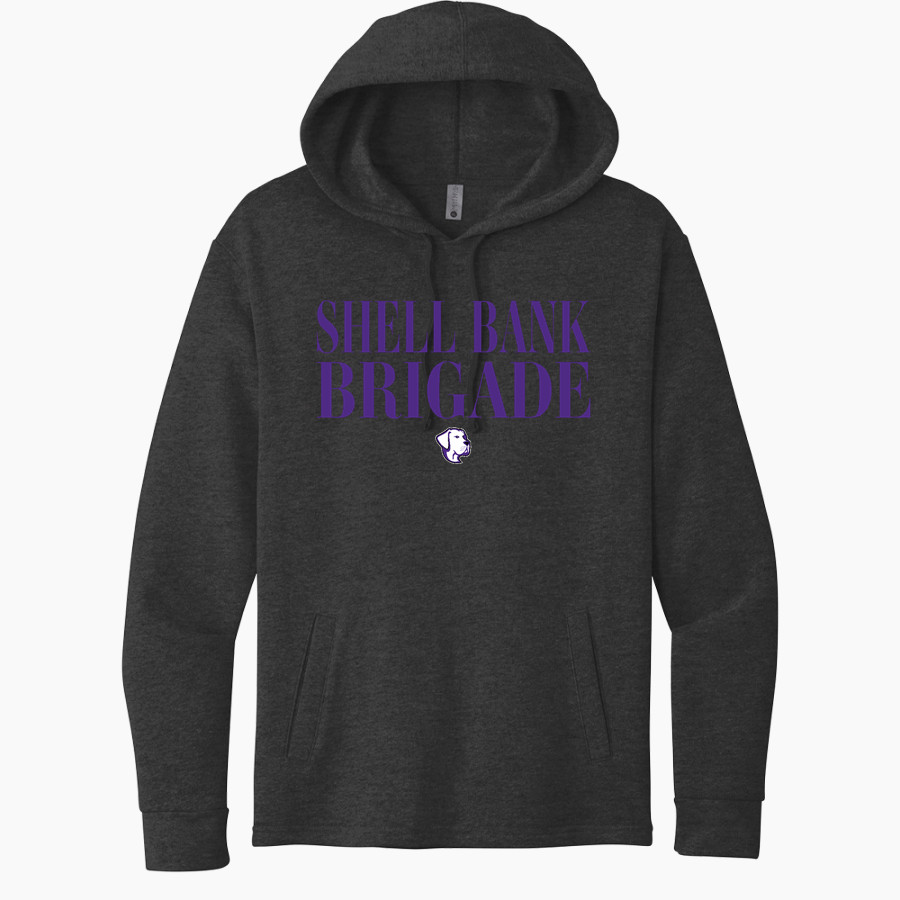 Shell Bank Brigade <span class="pdp-name-mascot">Shell Bank P771K@014 Labradors</span> Next Level Apparel Unisex Malibu Pullover Hoodie