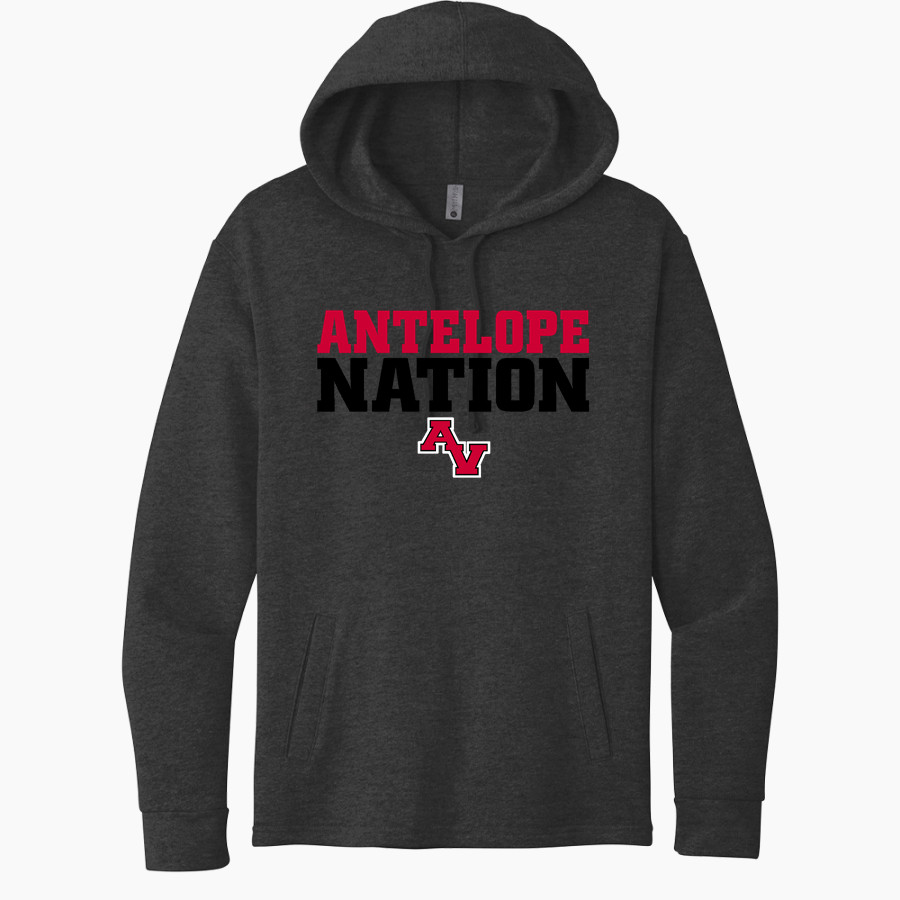 ANTELOPE VALLEY HIGH SCHOOL ANTELOPES Next Level Apparel Unisex Malibu Pullover Hoodie