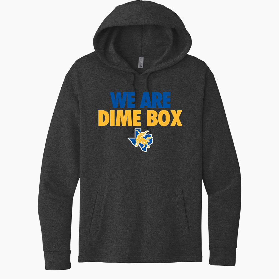 DIME BOX HIGH SCHOOL LONGHORNS <span class="pdp-name-mascot">DIME BOX LONGHORNS</span> Next Level Apparel Unisex Malibu Pullover Hoodie