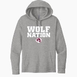 WINNECONNE HIGH SCHOOL WOLVES <span class="pdp-name-mascot">WINNECONNE WOLVES</span> Next Level Apparel Unisex Malibu Pullover Hoodie Front Thumbnail