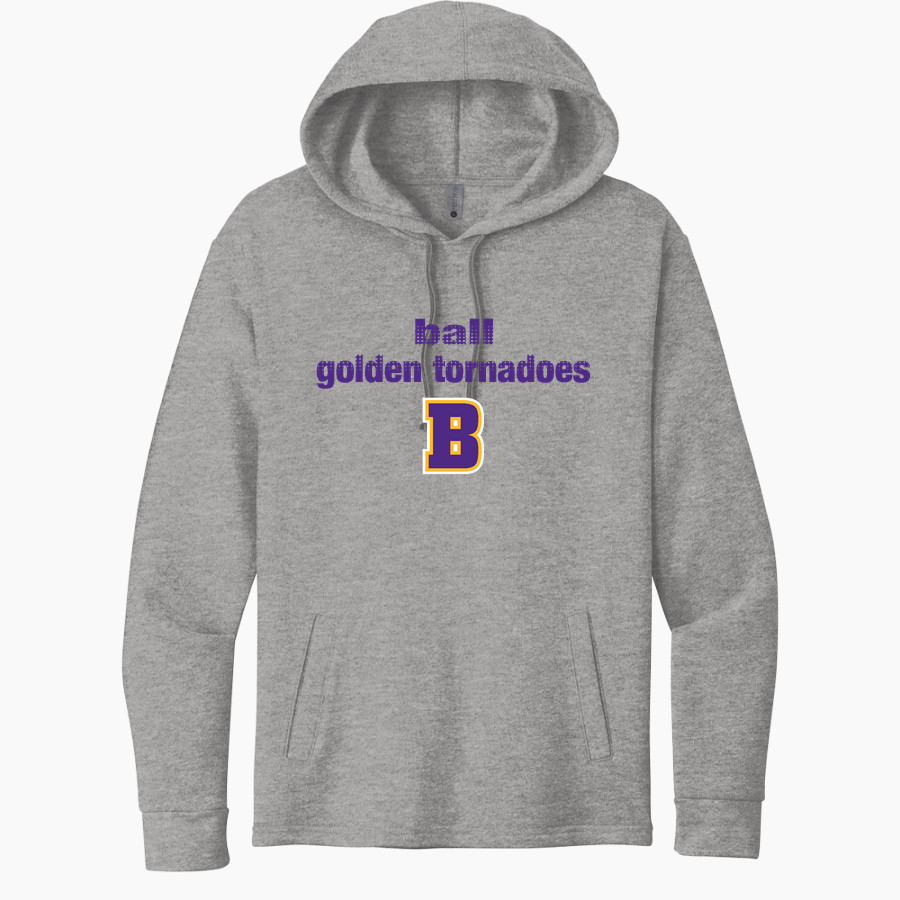 BALL HIGH SCHOOL GOLDEN TORNADOES Next Level Apparel Unisex Malibu Pullover Hoodie