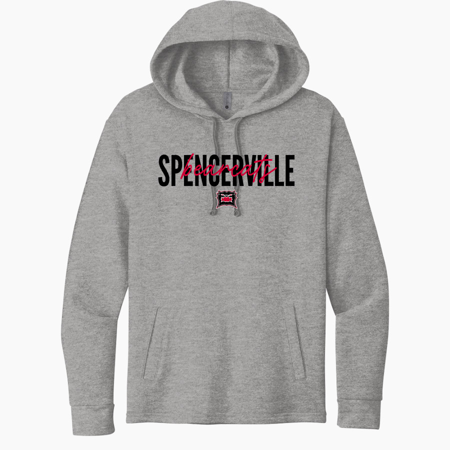 SPENCERVILLE HIGH SCHOOL BEARCATS <span class="pdp-name-mascot">SPENCERVILLE BEARCATS</span> Next Level Apparel Unisex Malibu Pullover Hoodie