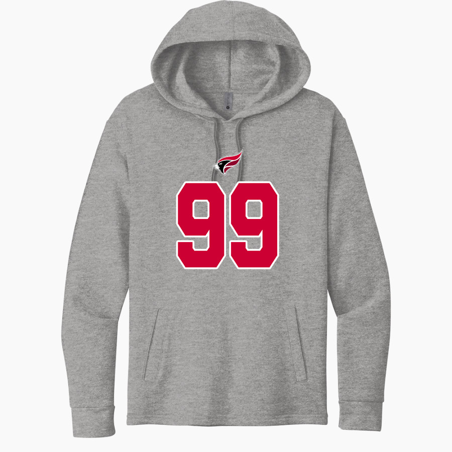 LAWNDALE HIGH SCHOOL CARDINALS <span class="pdp-name-mascot">LAWNDALE CARDINALS</span> Next Level Apparel Unisex Malibu Pullover Hoodie