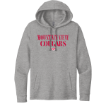 Mountain View Cougars <span class="pdp-name-mascot">Mountain View Cougars</span> Next Level Apparel Unisex Malibu Pullover Hoodie Front Thumbnail