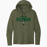 Delphian Dragons <span class="pdp-name-mascot">Delphian Dragons</span> Next Level Apparel Unisex Malibu Pullover Hoodie Front Thumbnail