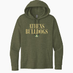 ATHENS HIGH SCHOOL BULLDOGS Next Level Apparel Unisex Malibu Pullover Hoodie Front Thumbnail