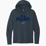 WILLOWS ACADEMY Eagles <span class="pdp-name-mascot">Willows Eagles</span> Next Level Apparel Unisex Malibu Pullover Hoodie Front Thumbnail