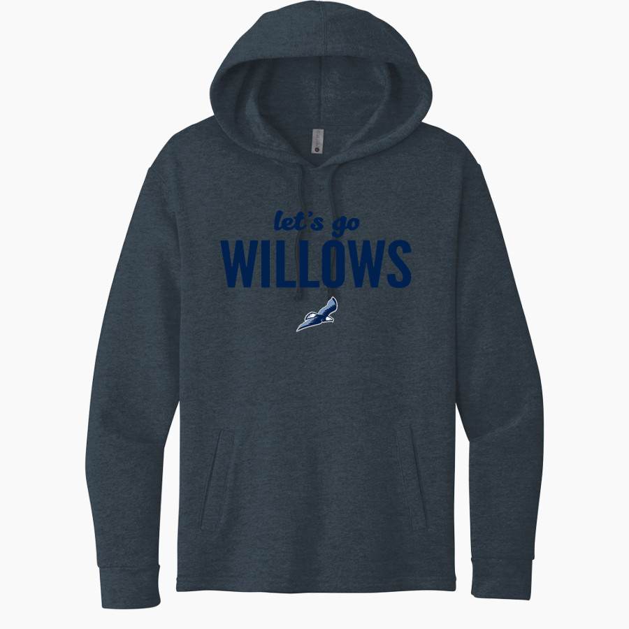 WILLOWS ACADEMY Eagles <span class="pdp-name-mascot">Willows Eagles</span> Next Level Apparel Unisex Malibu Pullover Hoodie