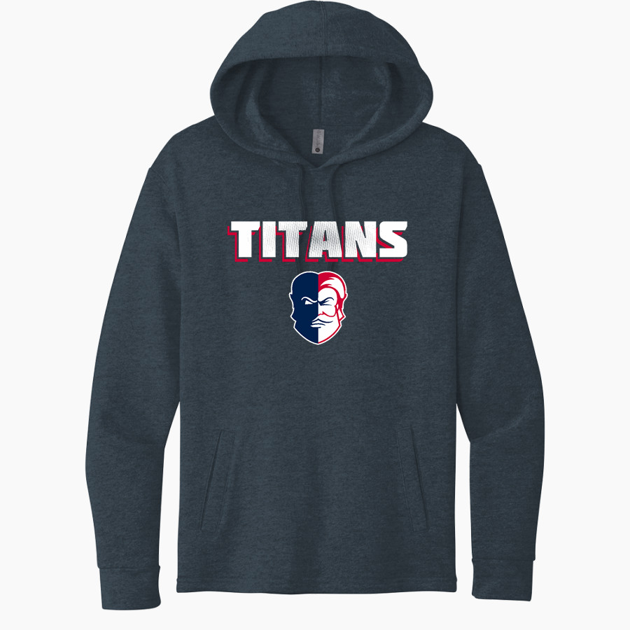 Tesoro Titans Next Level Apparel Unisex Malibu Pullover Hoodie