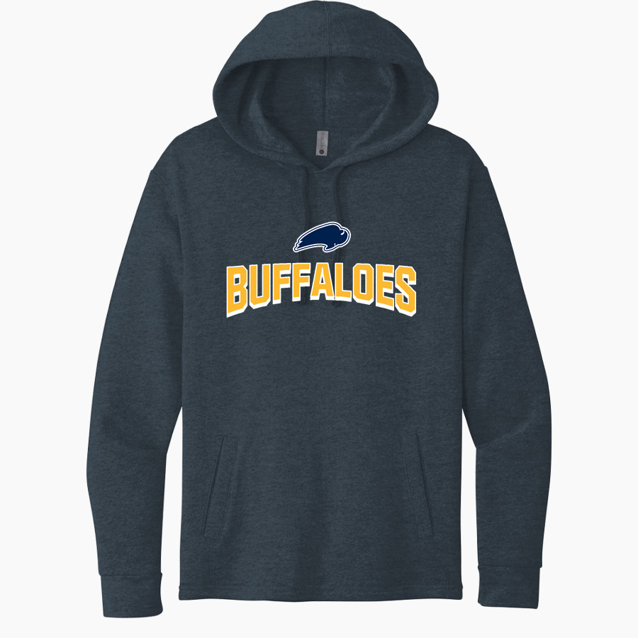 Elm Creek Buffaloes <span class="pdp-name-mascot">Elm Creek Buffaloes</span> Next Level Apparel Unisex Malibu Pullover Hoodie