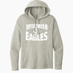 Jupiter Christian Eagles <span class="pdp-name-mascot">Jupiter Eagles</span> Next Level Apparel Unisex Malibu Pullover Hoodie Front Thumbnail