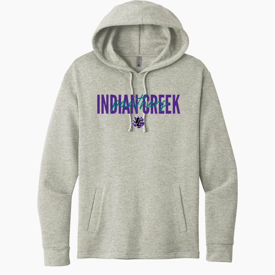Indian Creek Panthers Next Level Apparel Unisex Malibu Pullover Hoodie