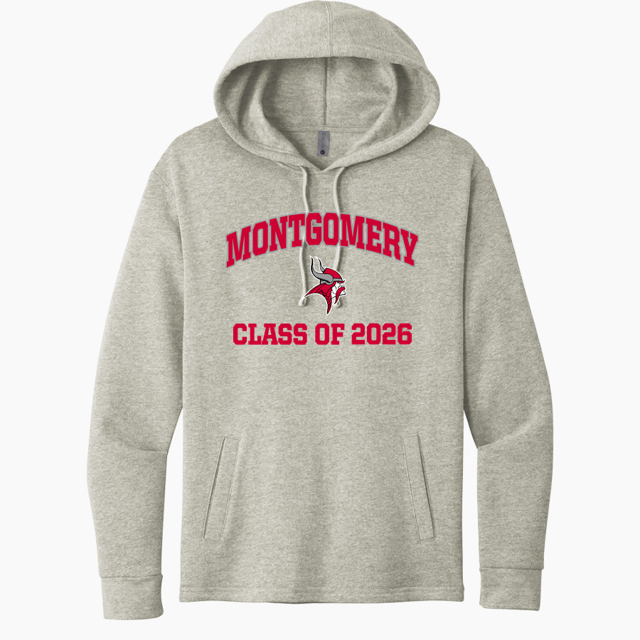 Montgomery Vikings <span class="pdp-name-mascot">Montgomery High School Vikings</span> Next Level Apparel Unisex Malibu Pullover Hoodie