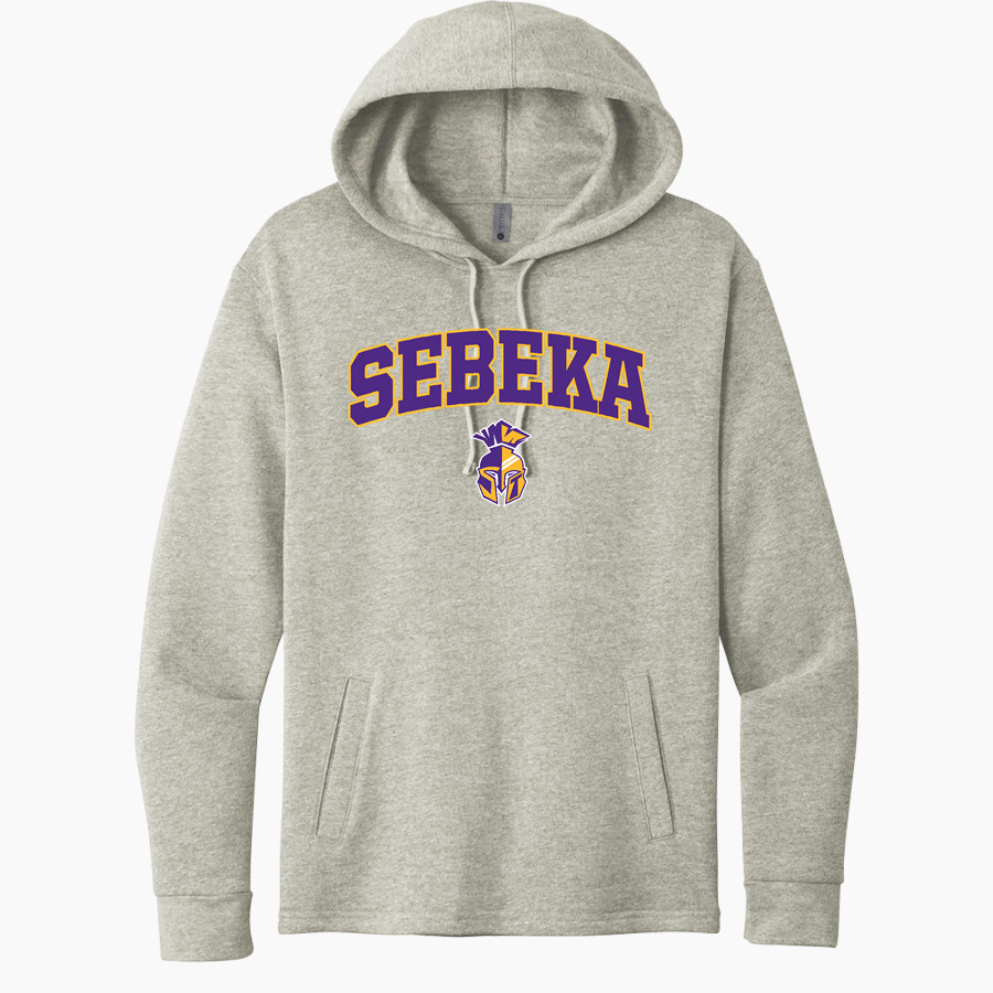 SEBEKA HIGH SCHOOL Trojans Online Store <span class="pdp-name-mascot">SEBEKA TROJANS</span> Next Level Apparel Unisex Malibu Pullover Hoodie