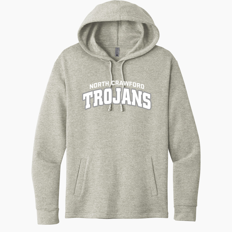 North Crawford Trojans <span class="pdp-name-mascot">North Crawford Trojans</span> Next Level Apparel Unisex Malibu Pullover Hoodie
