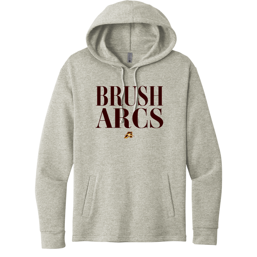 Brush Arcs <span class="pdp-name-mascot">Charles F Brush High School Arcs</span> Next Level Apparel Unisex Malibu Pullover Hoodie