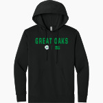 Great Oaks Academy Great Oaks Academy <span class="pdp-name-mascot">Great Oaks Academy</span> Next Level Apparel Men's Laguna Hoodie Front Thumbnail