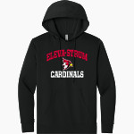 Eleva-Strum Cardinals <span class="pdp-name-mascot">Eleva-Strum Cardinals</span> Next Level Apparel Men's Laguna Hoodie Front Thumbnail