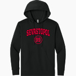 SEVASTOPOL HIGH SCHOOL PIONEERS <span class="pdp-name-mascot">SEVASTOPOL PIONEERS</span> Next Level Apparel Men's Laguna Hoodie Front Thumbnail
