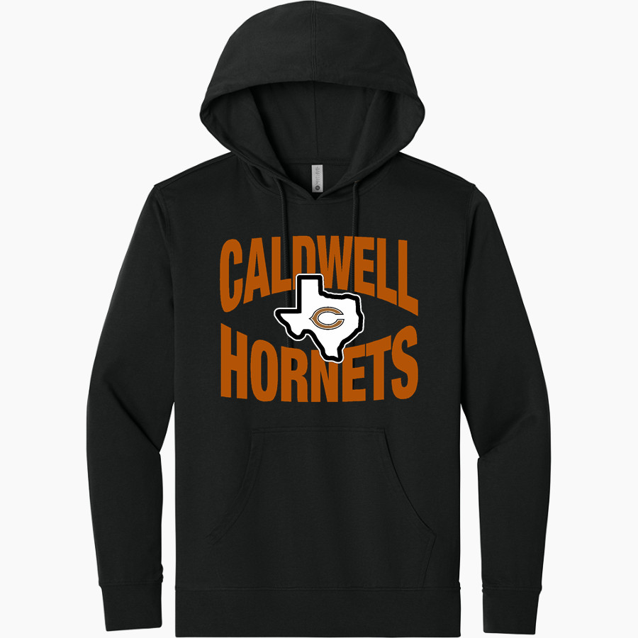 CALDWELL HIGH SCHOOL HORNETS <span class="pdp-name-mascot">CALDWELL HORNETS</span> Next Level Apparel Men's Laguna Hoodie