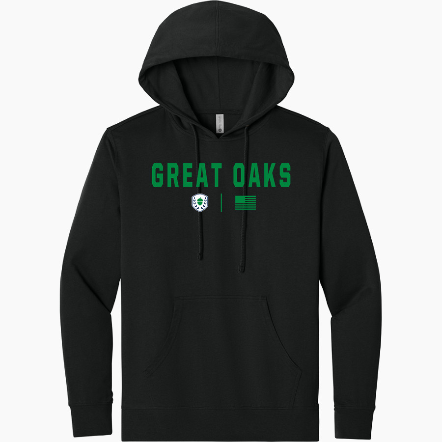 Great Oaks Academy Great Oaks Academy <span class="pdp-name-mascot">Great Oaks Academy</span> Next Level Apparel Men's Laguna Hoodie