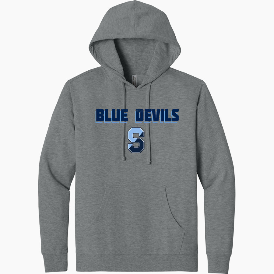 Springbrook Blue Devils Next Level Apparel Men's Laguna Hoodie