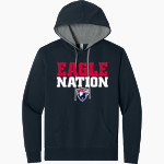Milton Eagles <span class="pdp-name-mascot">Milton Eagles</span> Next Level Apparel Men's Laguna Hoodie Front Thumbnail