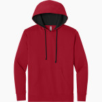 DOVER HIGH SCHOOL LONGHORNS Next Level Apparel Men's Laguna Hoodie Front Thumbnail