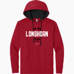 DOVER HIGH SCHOOL LONGHORNS Next Level Apparel Men's Laguna Hoodie Front Thumbnail