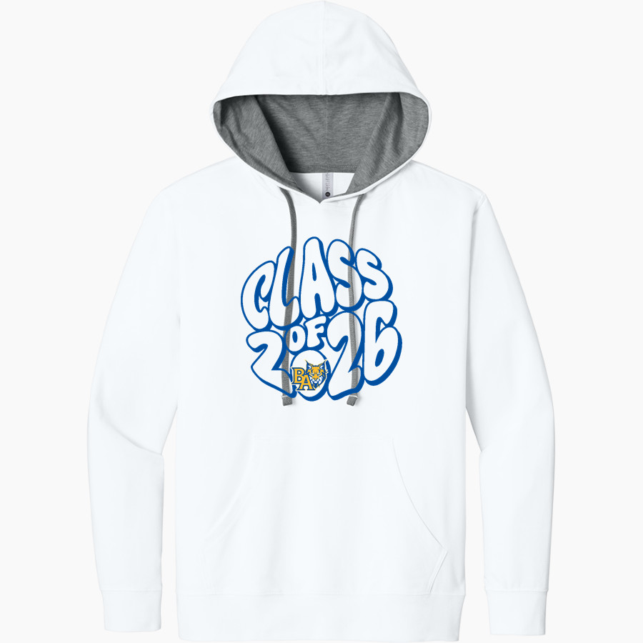 BACON ACADEMY BOBCATS <span class="pdp-name-mascot">BACON ACADEMY BOBCATS</span> Next Level Apparel Men's Laguna Hoodie