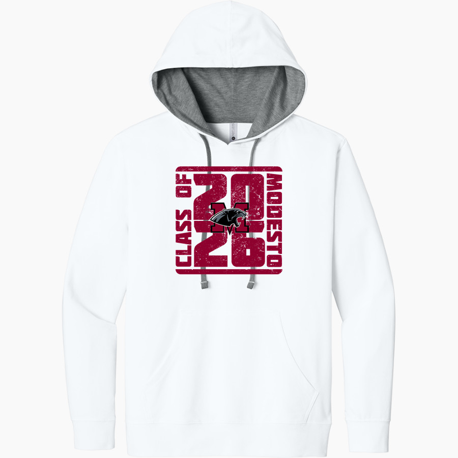 MODESTO HIGH SCHOOL PANTHERS <span class="pdp-name-mascot">MODESTO PANTHERS</span> Next Level Apparel Men's Laguna Hoodie
