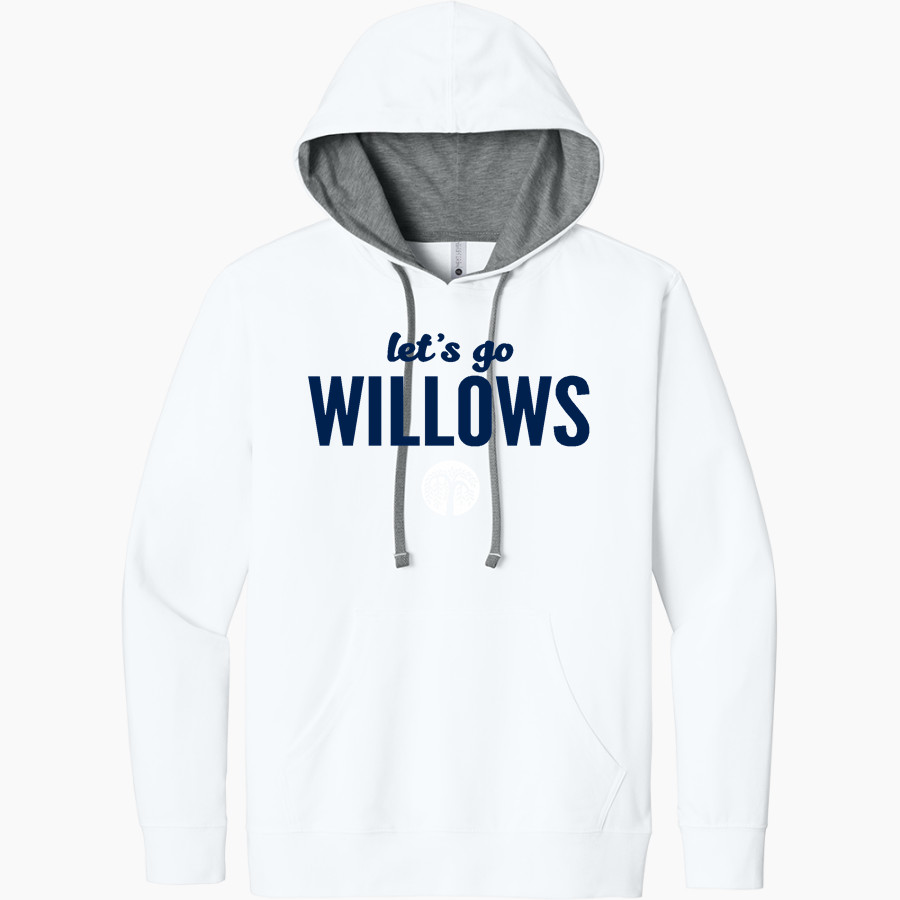 WILLOWS ACADEMY Eagles <span class="pdp-name-mascot">Willows Eagles</span> Next Level Apparel Men's Laguna Hoodie