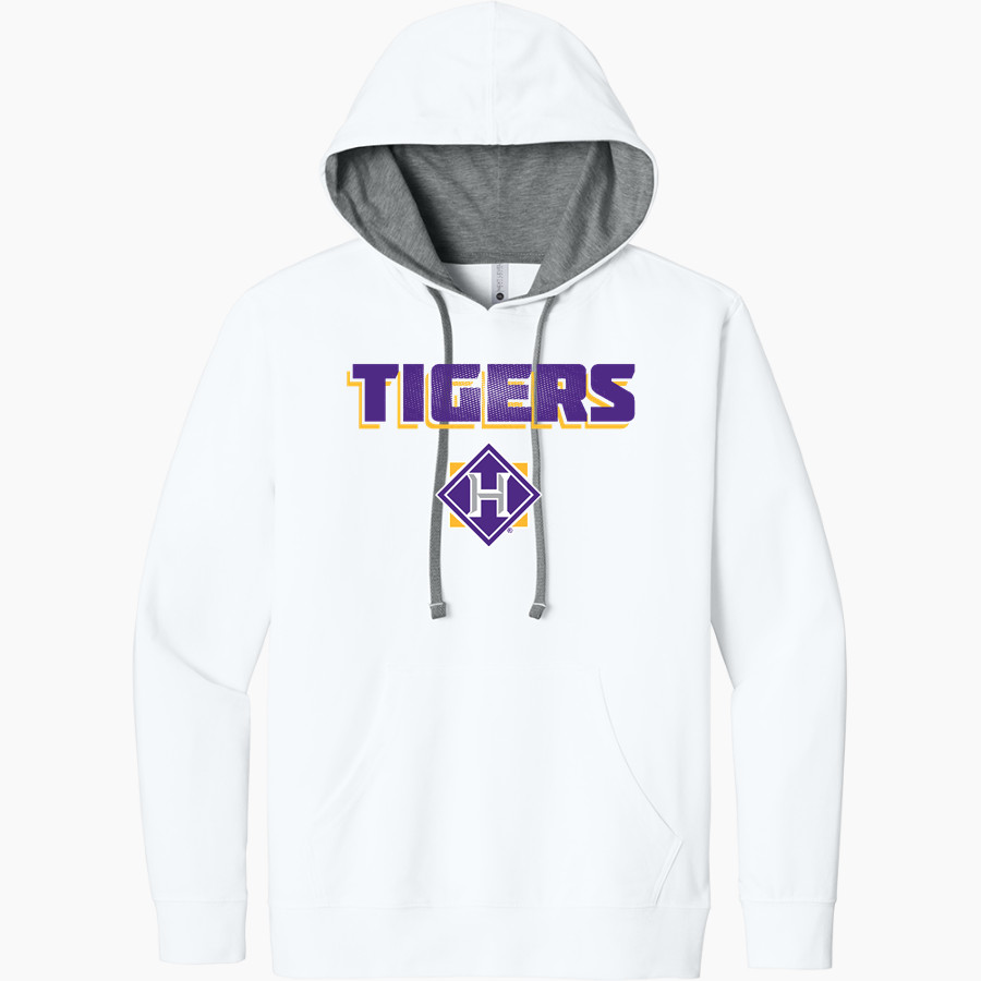HATTIESBURG HIGH SCHOOL TIGERS <span class="pdp-name-mascot">HATTIESBURG TIGERS</span> Next Level Apparel Men's Laguna Hoodie