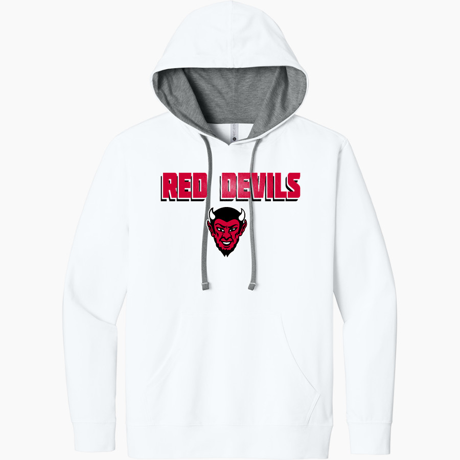 Chaffee Red Devils <span class="pdp-name-mascot">Chaffee Schools Red Devils</span> Next Level Apparel Men's Laguna Hoodie
