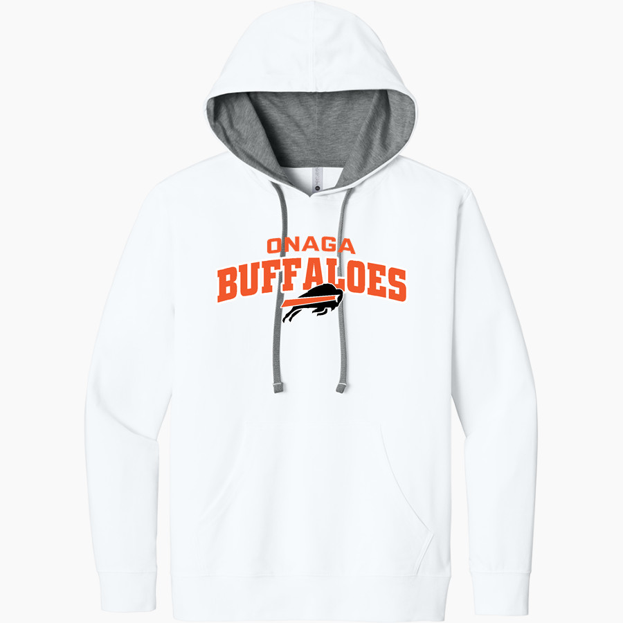 ONAGA HIGH SCHOOL BUFFALOES <span class="pdp-name-mascot">ONAGA BUFFALOES</span> Next Level Apparel Men's Laguna Hoodie