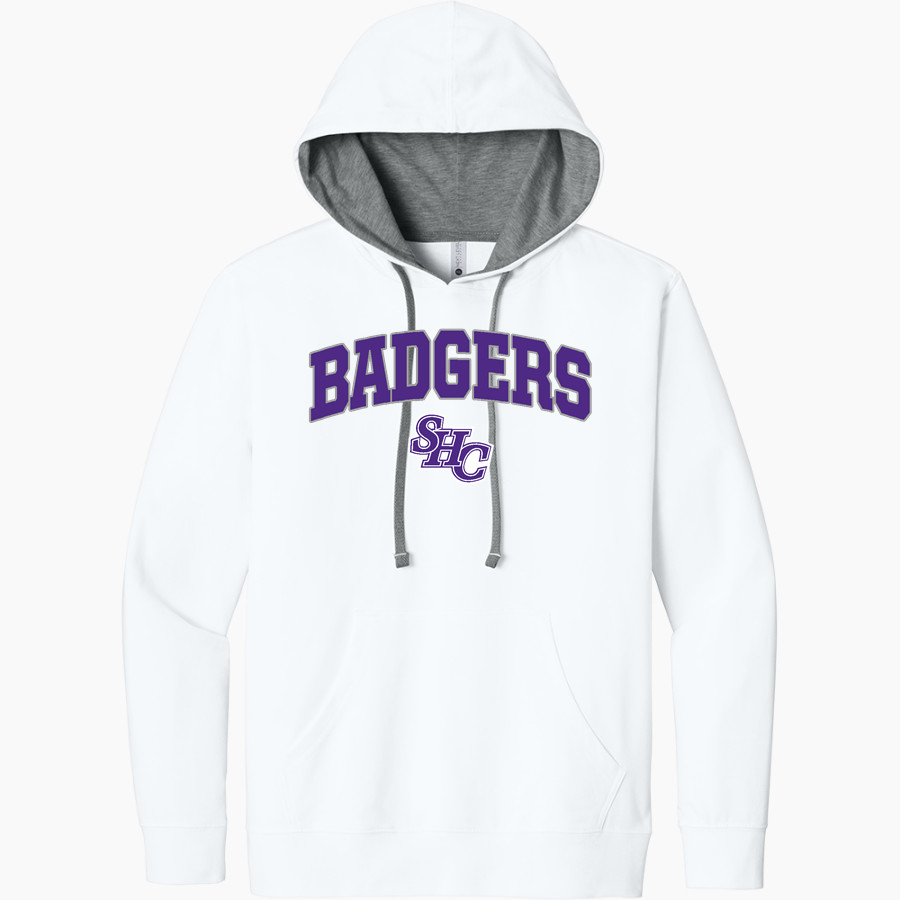 Spring Hill Badgers <span class="pdp-name-mascot">Spring Hill Badgers</span> Next Level Apparel Men's Laguna Hoodie