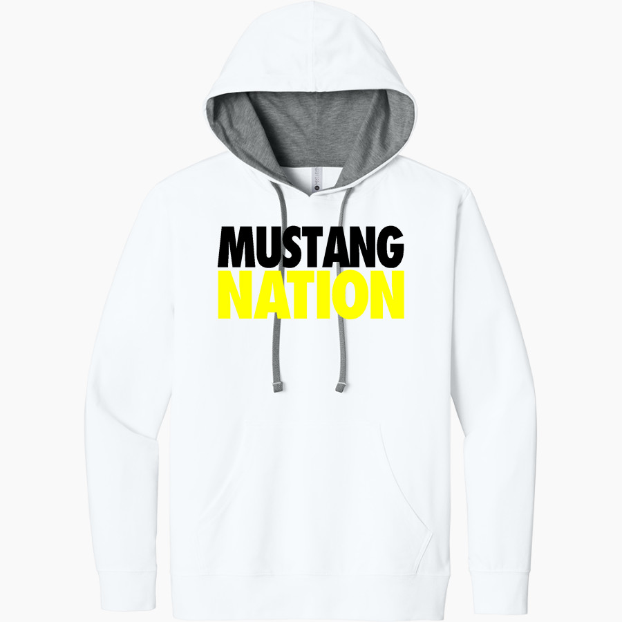 McCool Junction Mustangs <span class="pdp-name-mascot">McCool Junction Mustangs</span> Next Level Apparel Men's Laguna Hoodie