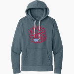 West Valley Rams Online Store <span class="pdp-name-mascot">West Valley Rams</span> Next Level Apparel Unisex Santa Cruz Pullover Hoodie Front Thumbnail