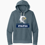 Toccoa Falls EAGLES <span class="pdp-name-mascot">TOCCOA FALLS COLLEGE EAGLES</span> Next Level Apparel Unisex Santa Cruz Pullover Hoodie Front Thumbnail