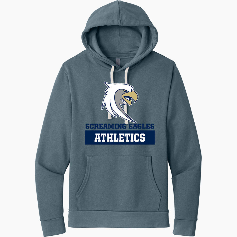Toccoa Falls EAGLES <span class="pdp-name-mascot">TOCCOA FALLS COLLEGE EAGLES</span> Next Level Apparel Unisex Santa Cruz Pullover Hoodie