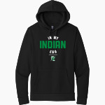SEMINOLE COUNTY HIGH SCHOOL INDIANS <span class="pdp-name-mascot">SEMINOLE COUNTY INDIANS</span> Next Level Apparel Unisex Santa Cruz Pullover Hoodie Front Thumbnail