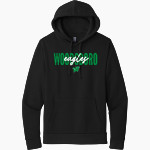 WOODSBORO HIGH SCHOOL EAGLES <span class="pdp-name-mascot">WOODSBORO EAGLES</span> Next Level Apparel Unisex Santa Cruz Pullover Hoodie Front Thumbnail