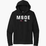 Milwaukee School of Engineering <span class="pdp-name-mascot">MSOE Raiders</span> Next Level Apparel Unisex Santa Cruz Pullover Hoodie Front Thumbnail